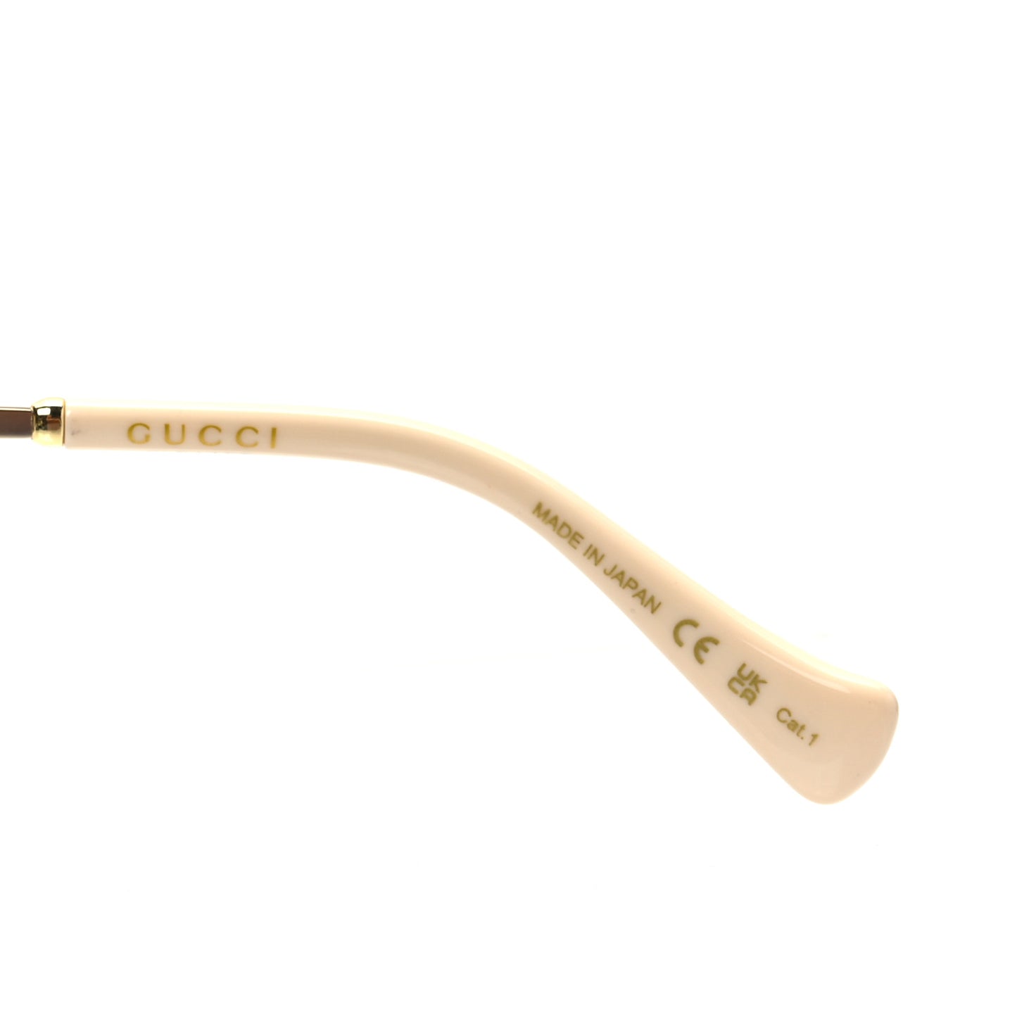 Metal Round Frame Sunglasses GG01142S Gold