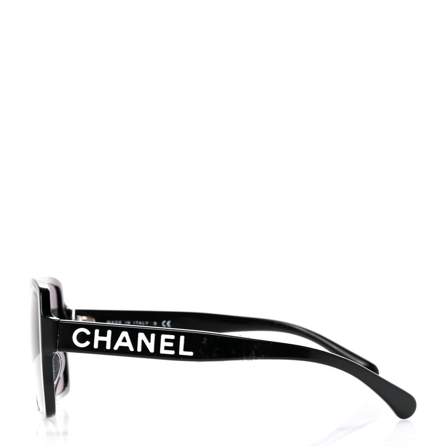 Chanel Acetate Square Sunglasses 5408-A Black 3 of 6