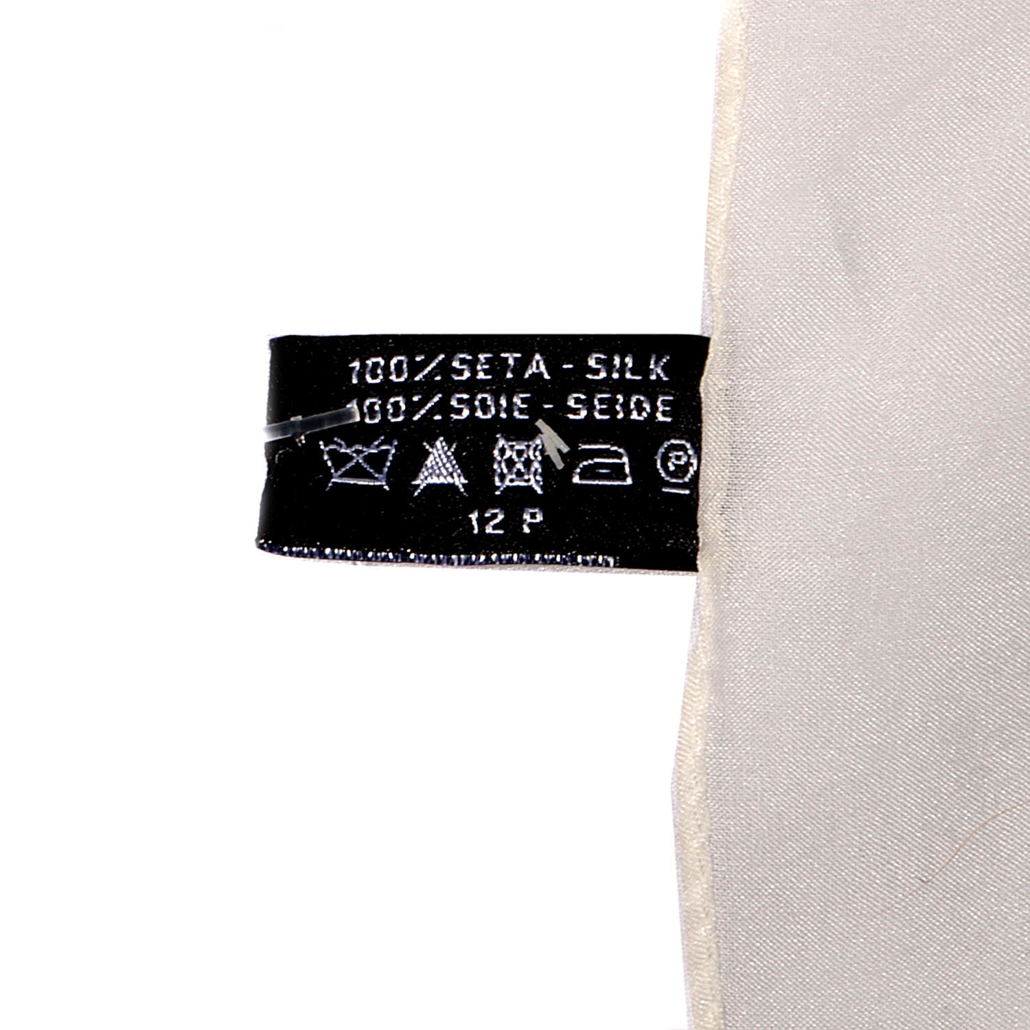 Chanel Silk Chiffon Coco Scarf 7 of 7