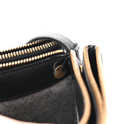 Celine Lambskin Small Trio Crossbody Bag Black 11 of 16