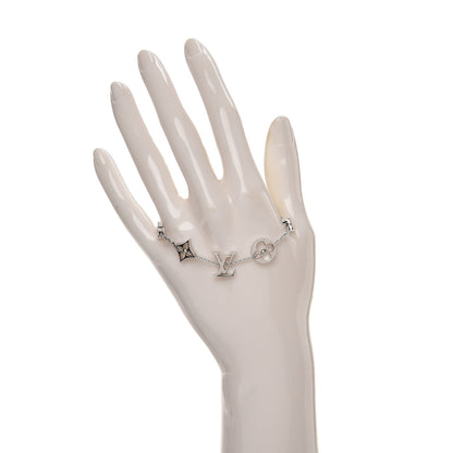 Louis Vuitton 18K White Gold Monogram Bracelet 2 of 3