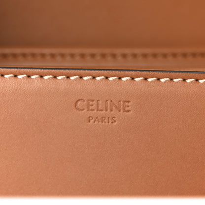 Celine Natural Calfskin Medium Triomphe Tan 6 of 10