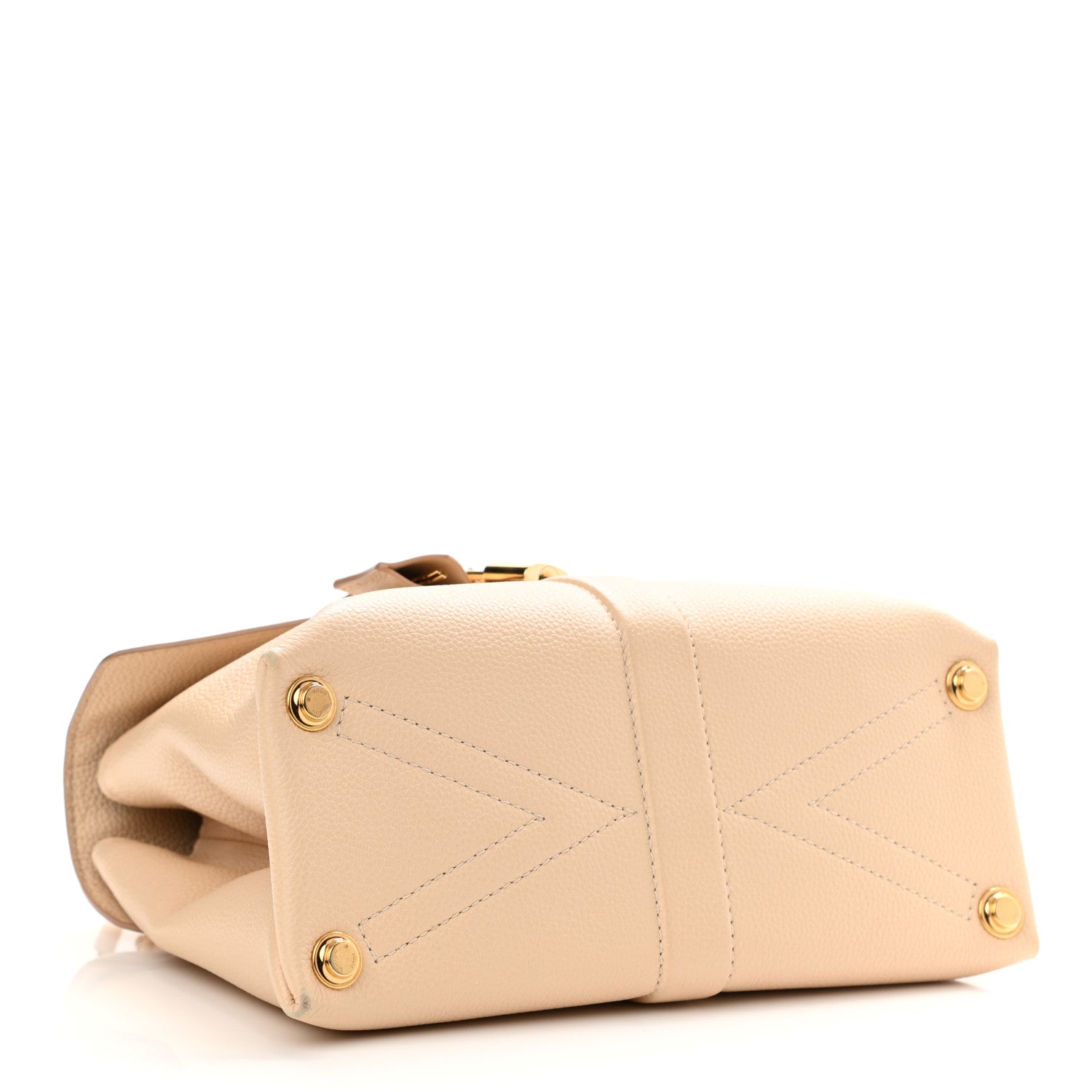 Louis Vuitton Grained Smooth Calfskin Rose Des Vents PM Creme 5 of 13