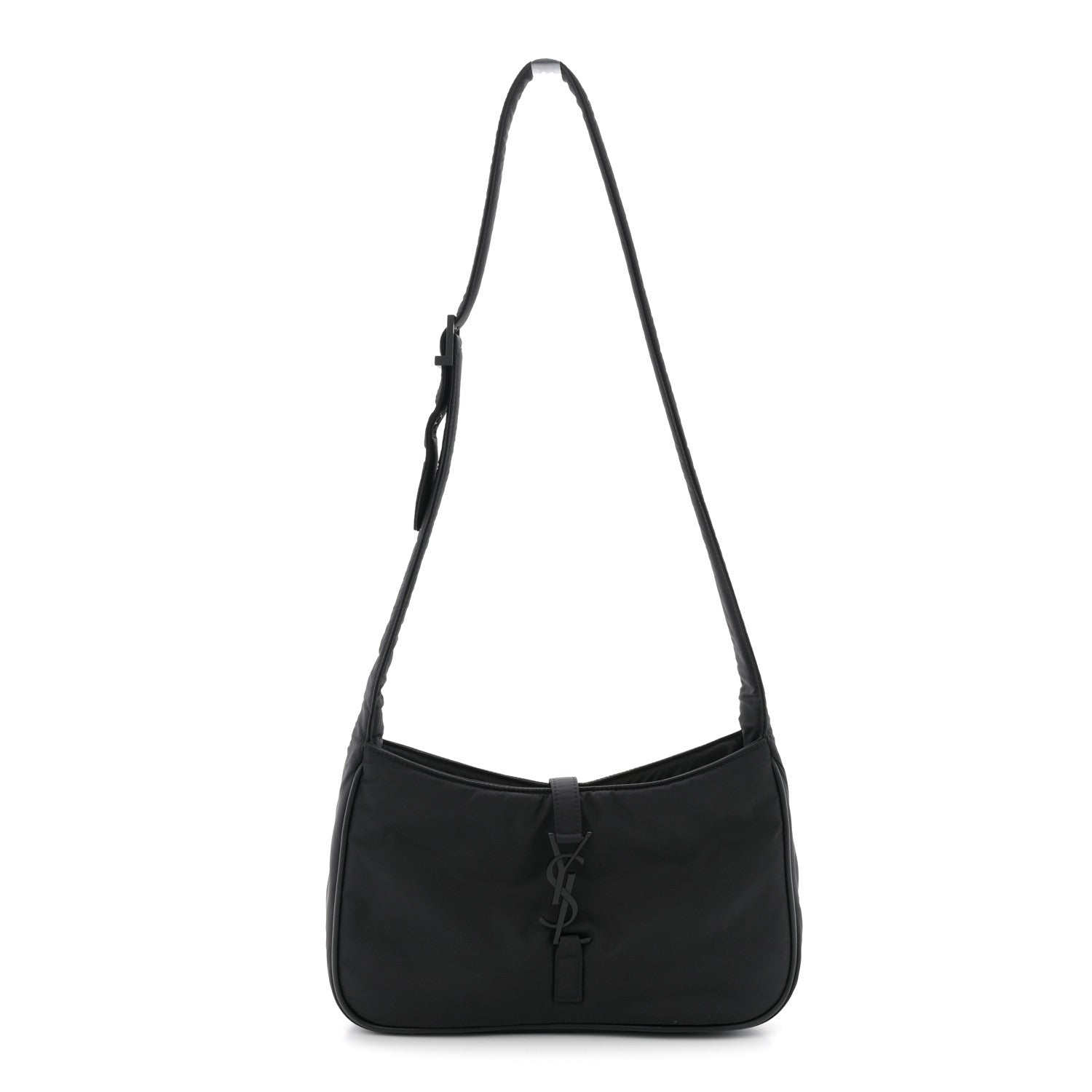 Saint Laurent Econyl Nylon Le 5 A 7 Hobo Black 1 of 12
