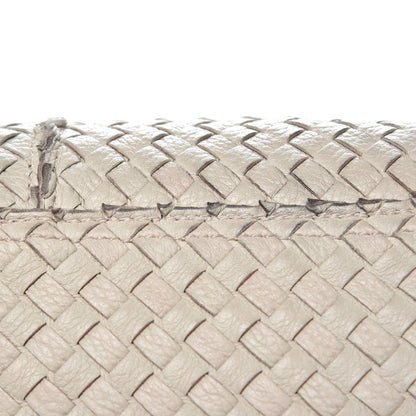 Bottega Veneta Chevre Intrecciato Buckle Tote Limo 10 of 12