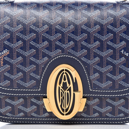 Goyard Goyardine 233 PM Shoulder Bag Navy 10 of 10