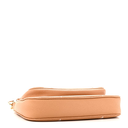 Louis Vuitton Empreinte Monogram Giant Multi Pochette Accessories Arizona Creme 4 of 10