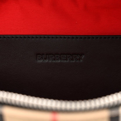 Burberry Nylon Vintage Check Medium Sonny Bum Bag Archive Beige Black 6 of 11