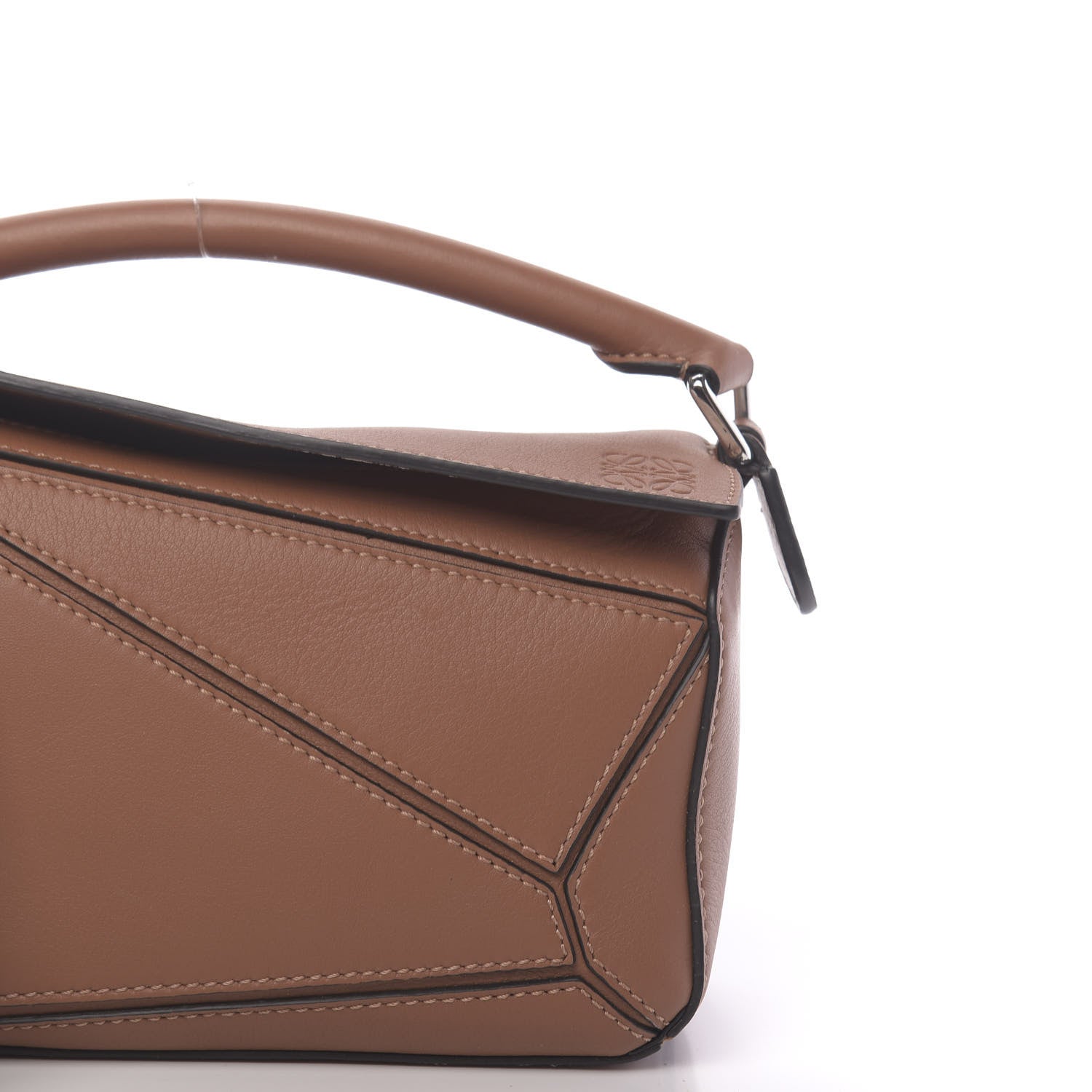 Loewe Calfskin Mini Puzzle Bag Tan 9 of 10