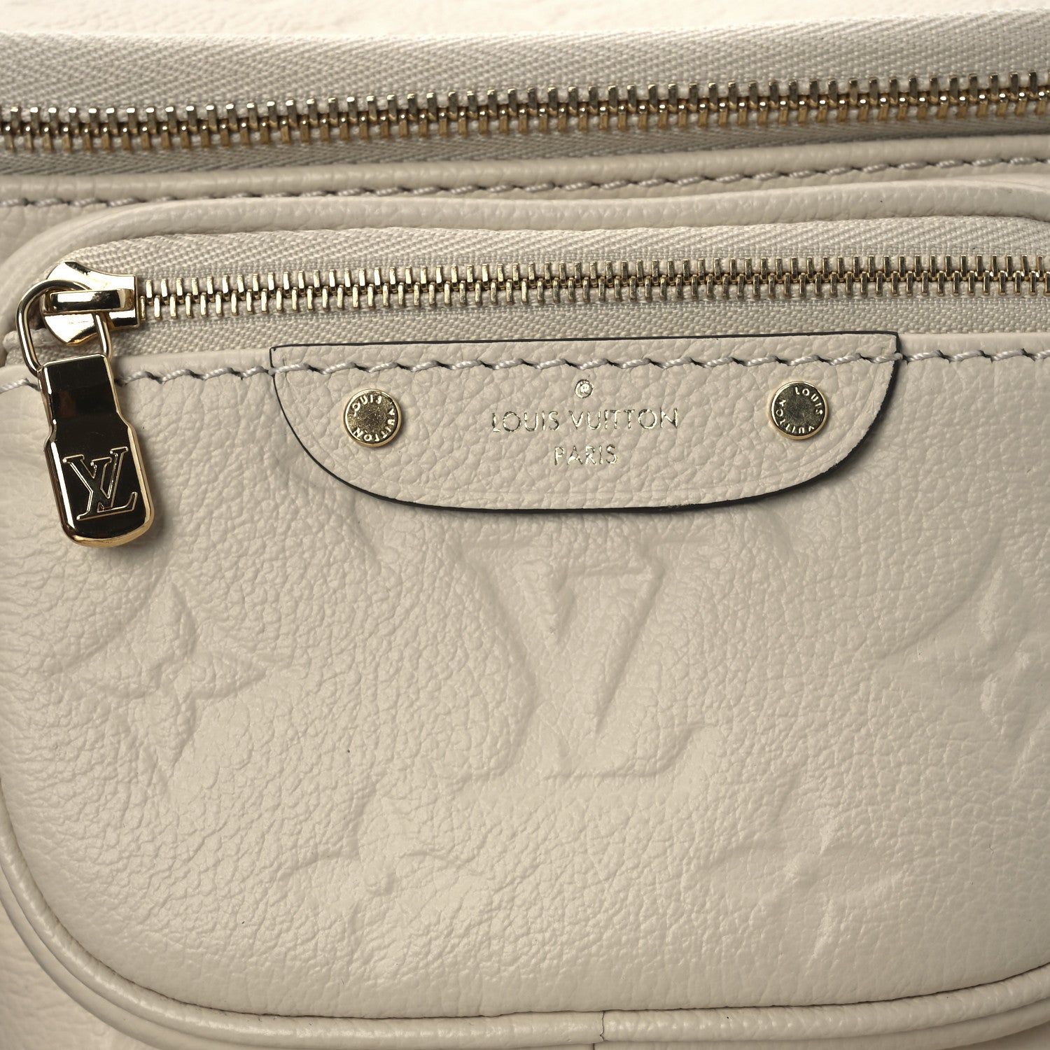 Louis Vuitton Empreinte Mini Bumbag Cream 7 of 9