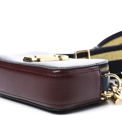Marc Jacobs Saffiano Small Snapshot Camera Bag Black Multi 7 of 11