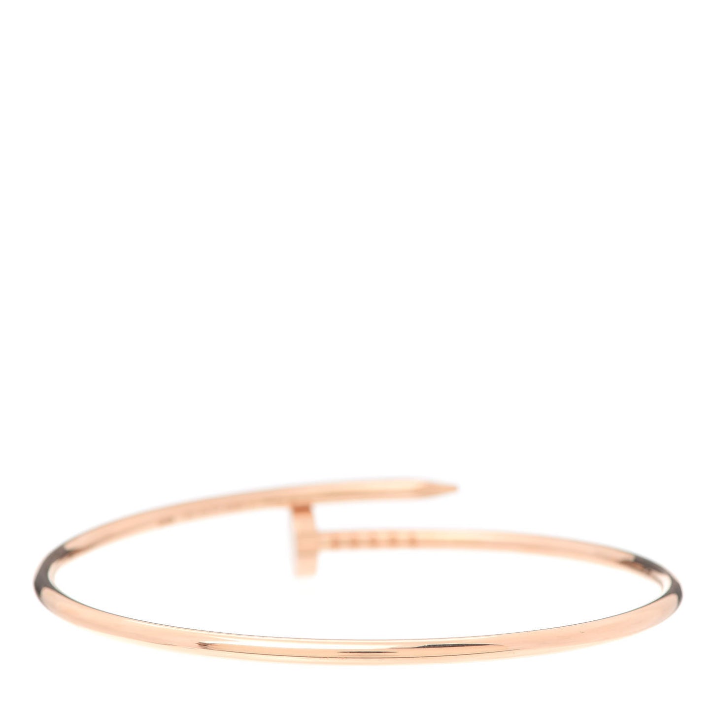 18K Pink Gold Small Juste Un Clou Bracelet 17