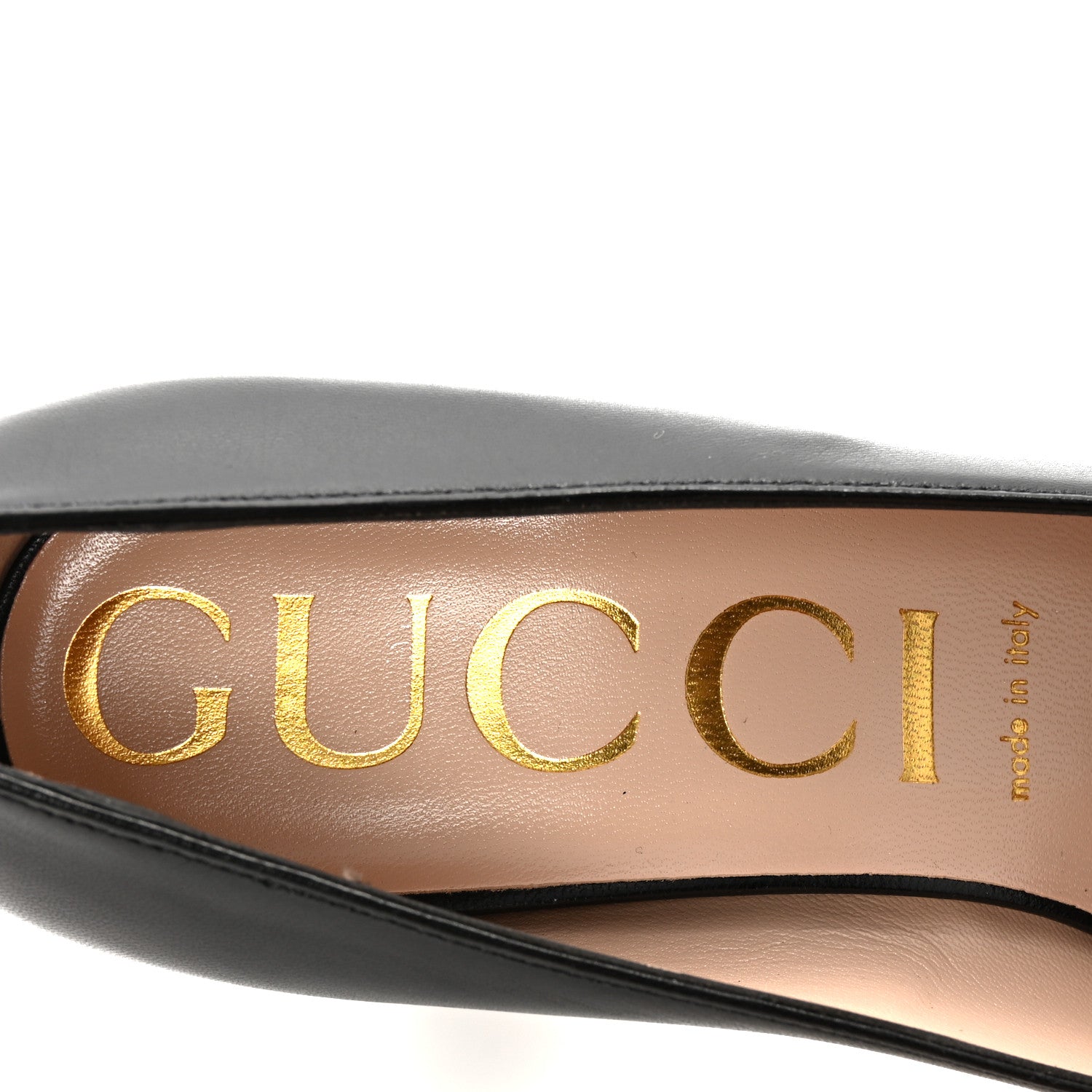 Gucci Malaga Kid Horsebit 75mm Pumps 39 Black 8 of 10