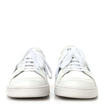 Prada Calfskin Mens Low Top Sneakers 9 White 3 of 8