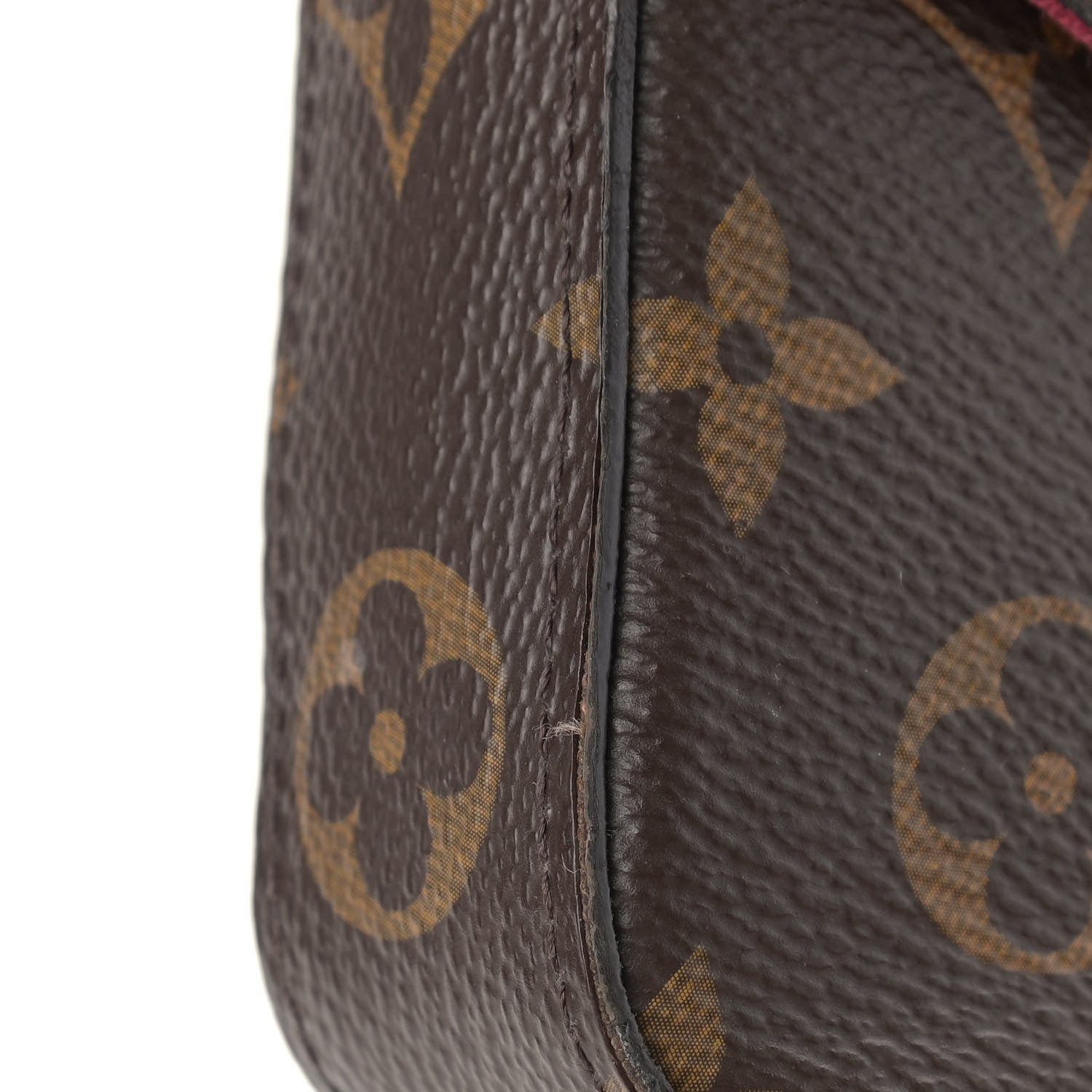 Louis Vuitton Monogram Pochette Felicie Chain Wallet Fuchsia 12 of 18