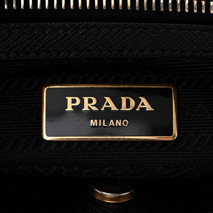 Prada Saffiano Medium Galleria Double Zip Tote Black 6 of 14