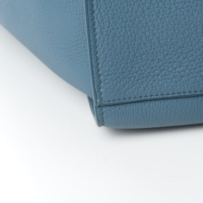 Celine Supple Grained Calfskin Small Long Strap Big Bag Slate Blue 12 of 12