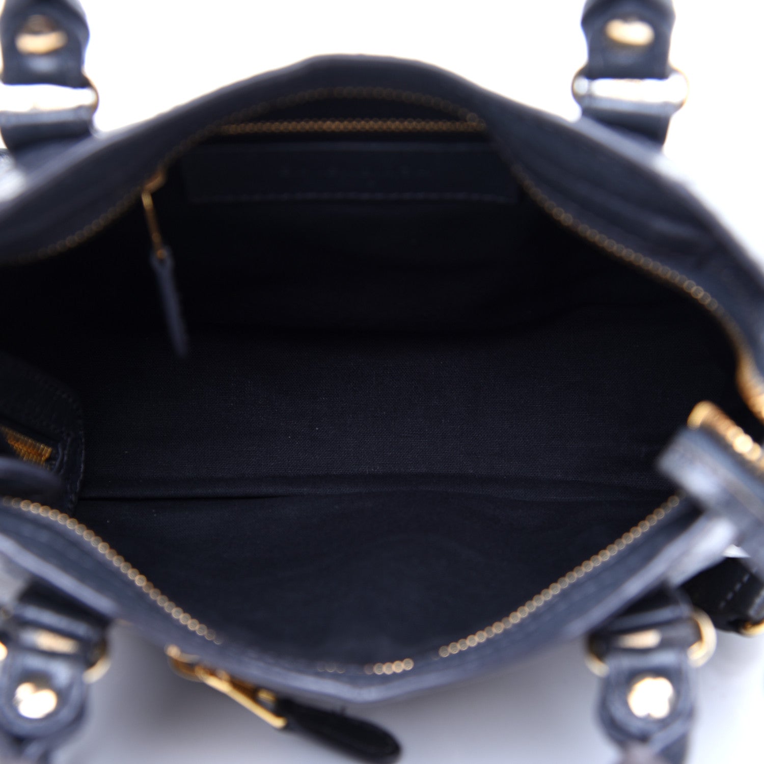 Balenciaga Agneau Giant 12 Gold Hardware Mini City Gris Fossile 5 of 16