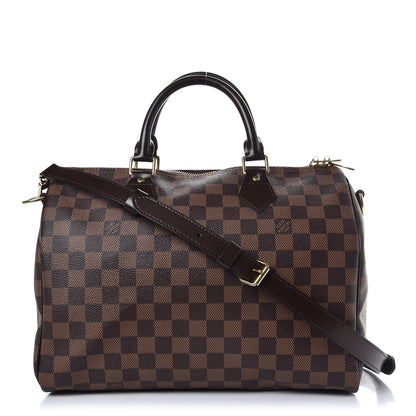 Louis Vuitton Damier Ebene Speedy Bandouliere 30 1 of 8