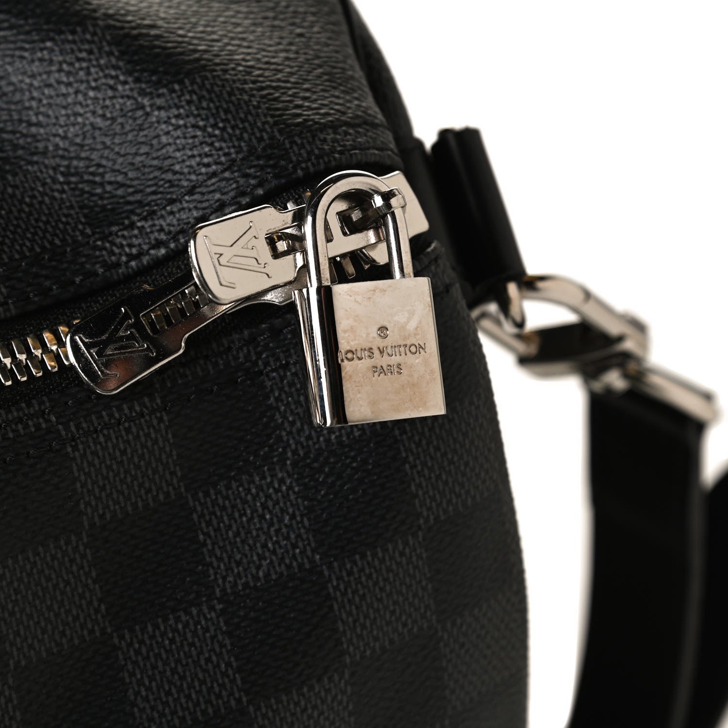 Louis Vuitton Damier Graphite Keepall Bandouliere 55 10 of 10