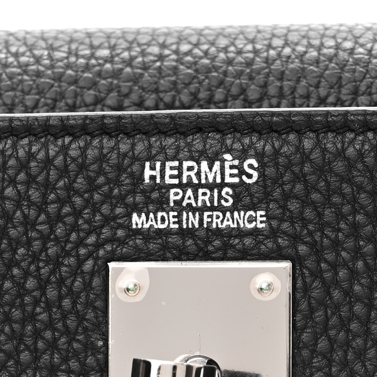 Hermes Taurillon Clemence Kelly Retourne 35 Black 5 of 10