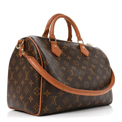 Louis Vuitton Monogram Speedy Soft 30 Boho 3 of 9