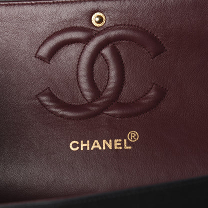 Chanel Lambskin Quilted Medium Double Flap Black 5 of 8