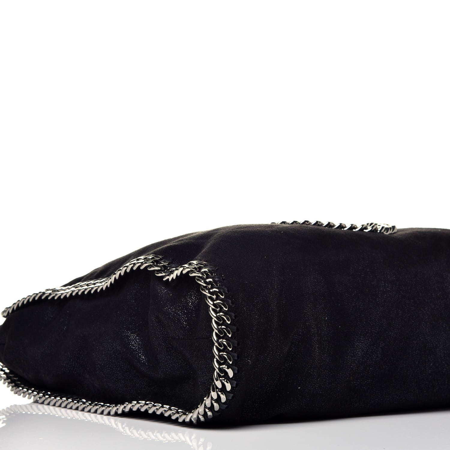 Stella McCartney Shaggy Deer Big Falabella Tote Black 8 of 9