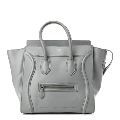 Celine Smooth Calfskin Mini Luggage Sky Blue 1 of 18