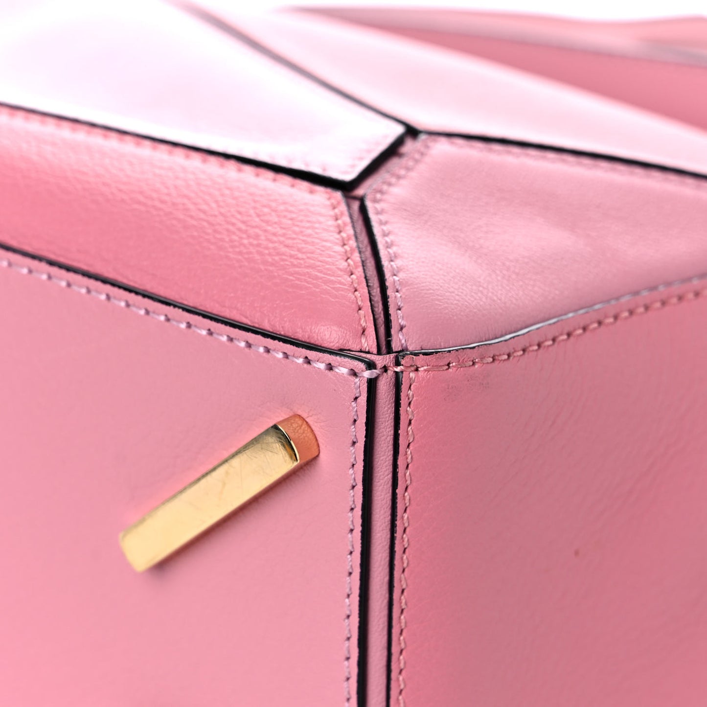 Calfskin Small Puzzle Bag Rosa