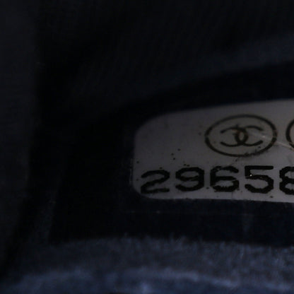 Chanel Caviar Quilted Medium Boy Flap Dark Blue 7 of 11