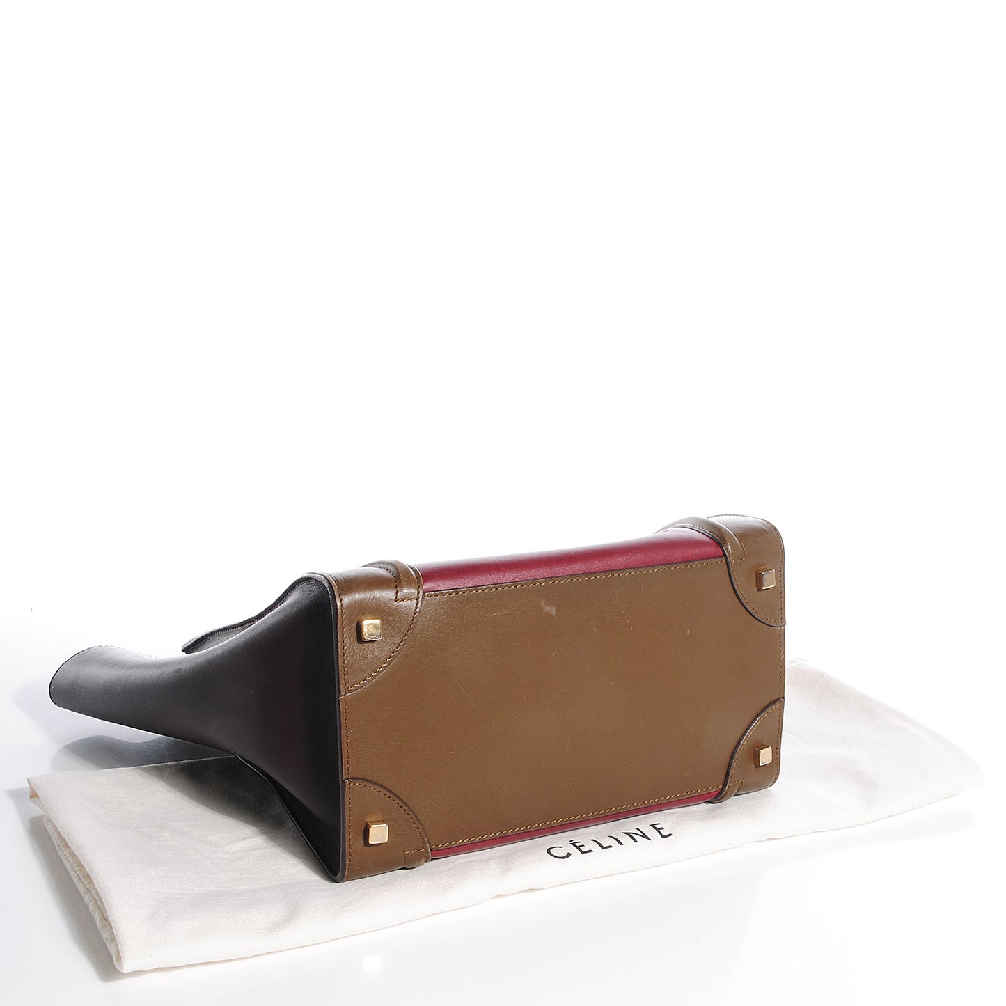 Smooth Calfskin Mini Tri-Color Luggage