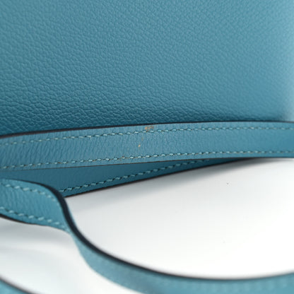 Hermes Evercolor Mini Sac Roulis Bleu Du Nord 10 of 11