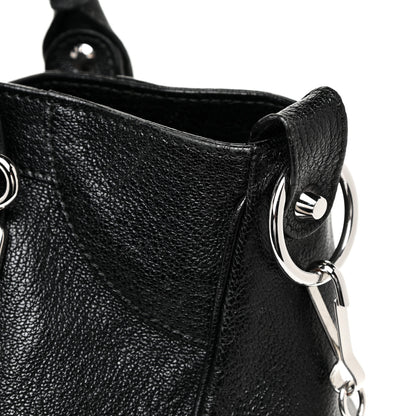 Balenciaga Chevre Silver Metallic Edge Hardware Velo Black 12 of 28