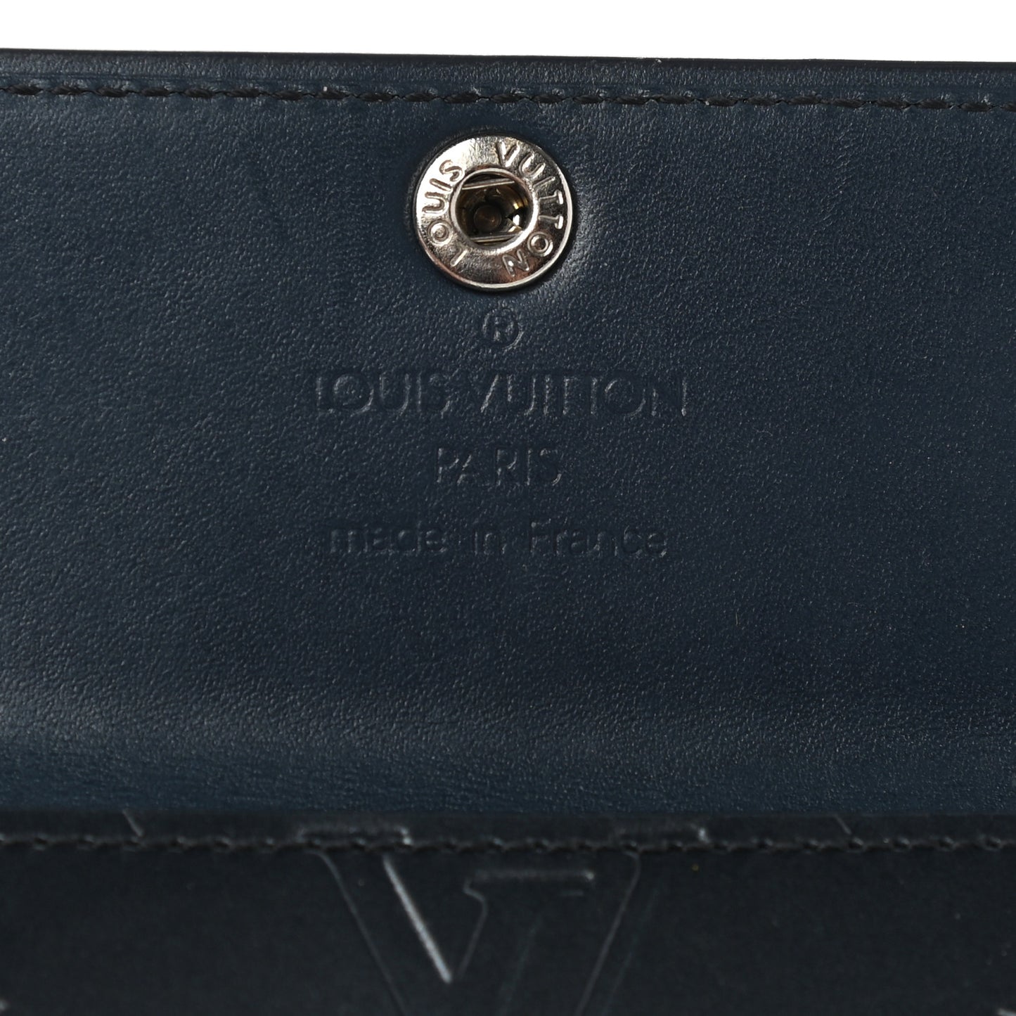 Mat Monogram Ludlow Wallet Blue