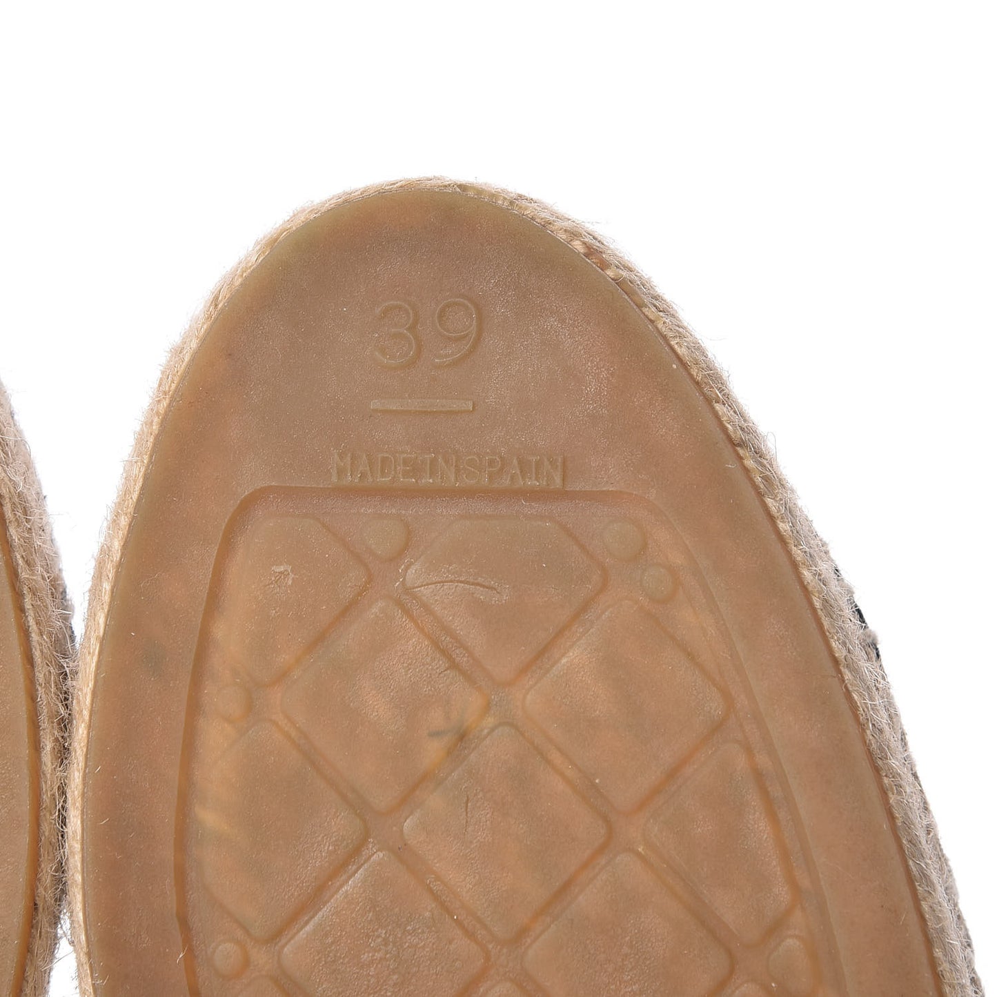 Suede Pearl CC Espadrilles 39 Beige