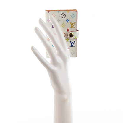 Louis Vuitton Monogram Multicolor Carnet de Bal Mini Agenda Cover White 2 of 7