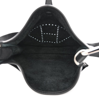 Hermes Taurillon Clemence Evelyne III PM Black 5 of 11