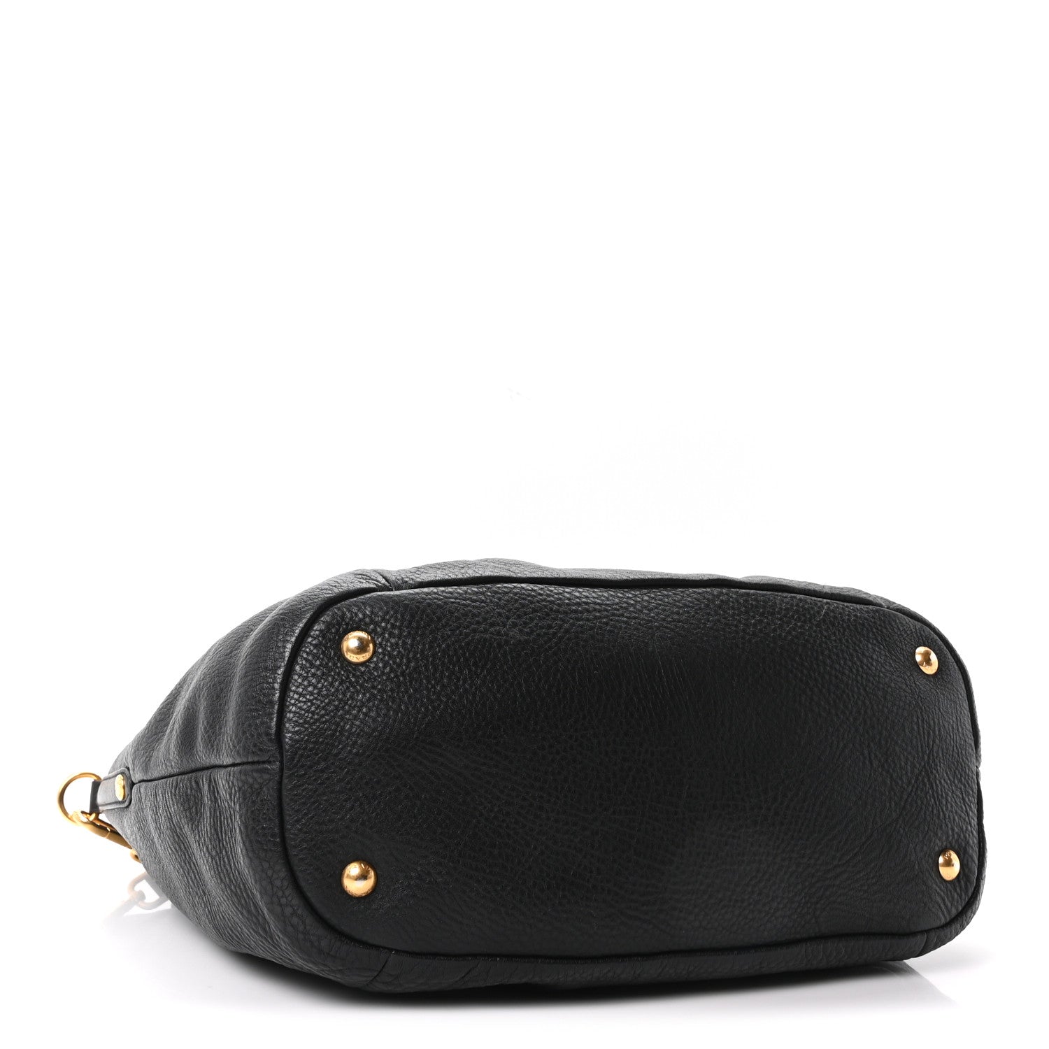 Prada Vitello Daino Shopping Tote Black 4 of 10