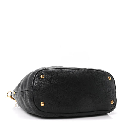 Prada Vitello Daino Shopping Tote Black 4 of 10