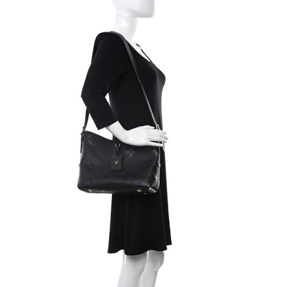 Louis Vuitton Empreinte Carryall PM Black 2 of 9