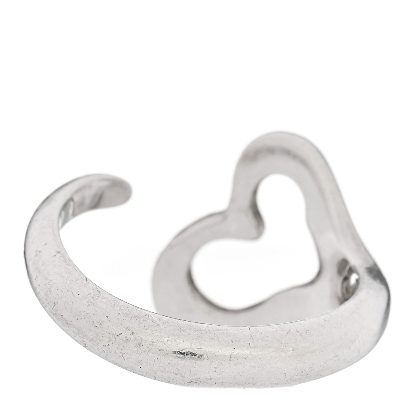 Sterling Silver Elsa Peretti Open Heart Ring 54 7