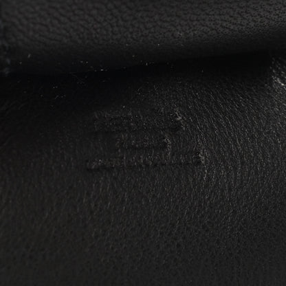 Hermes Milo Lambskin Grigri Rodeo Horse Bag Charm GM So Black 3 of 6