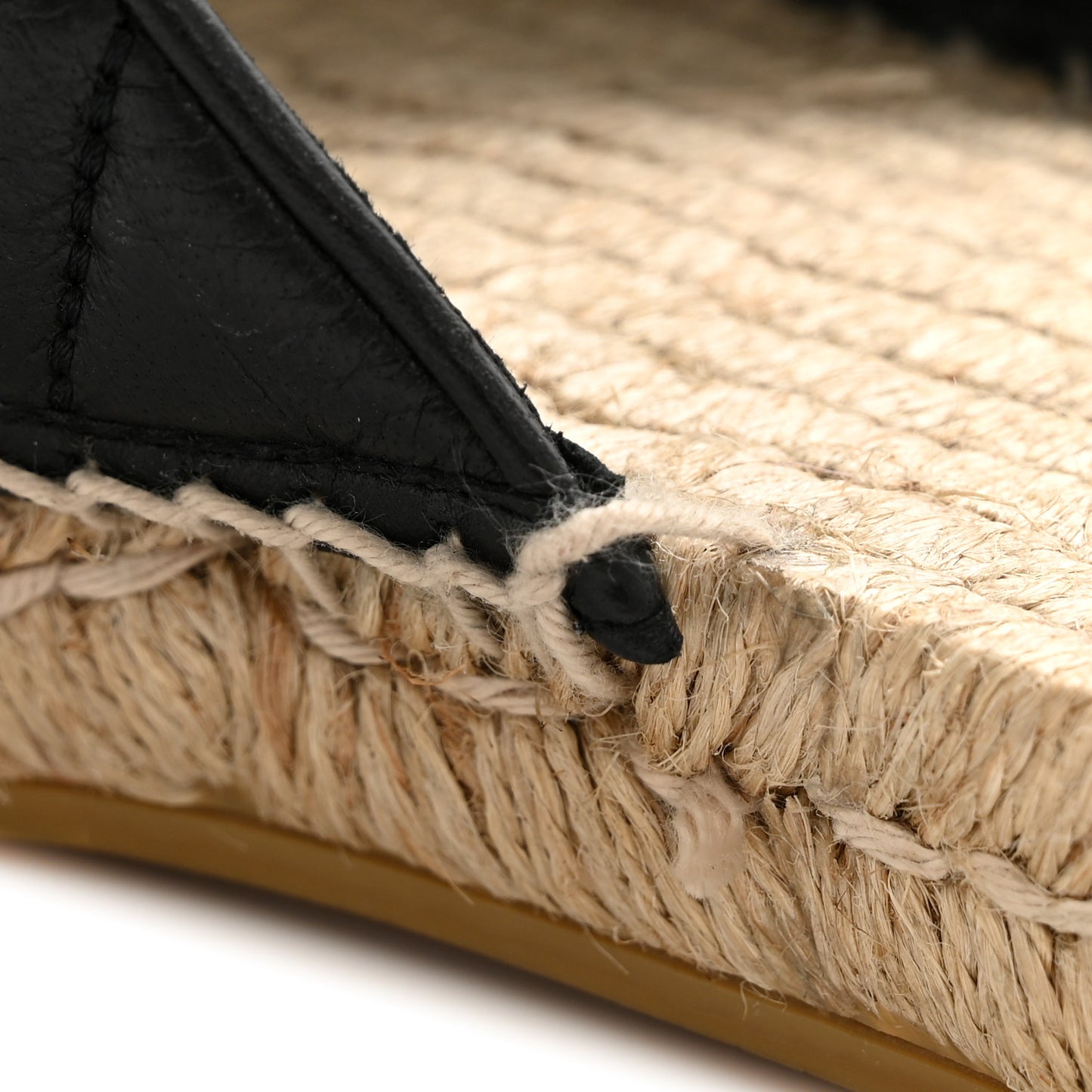 Nappa Matelasse GG Marmont Espadrille Slippers 41 Black