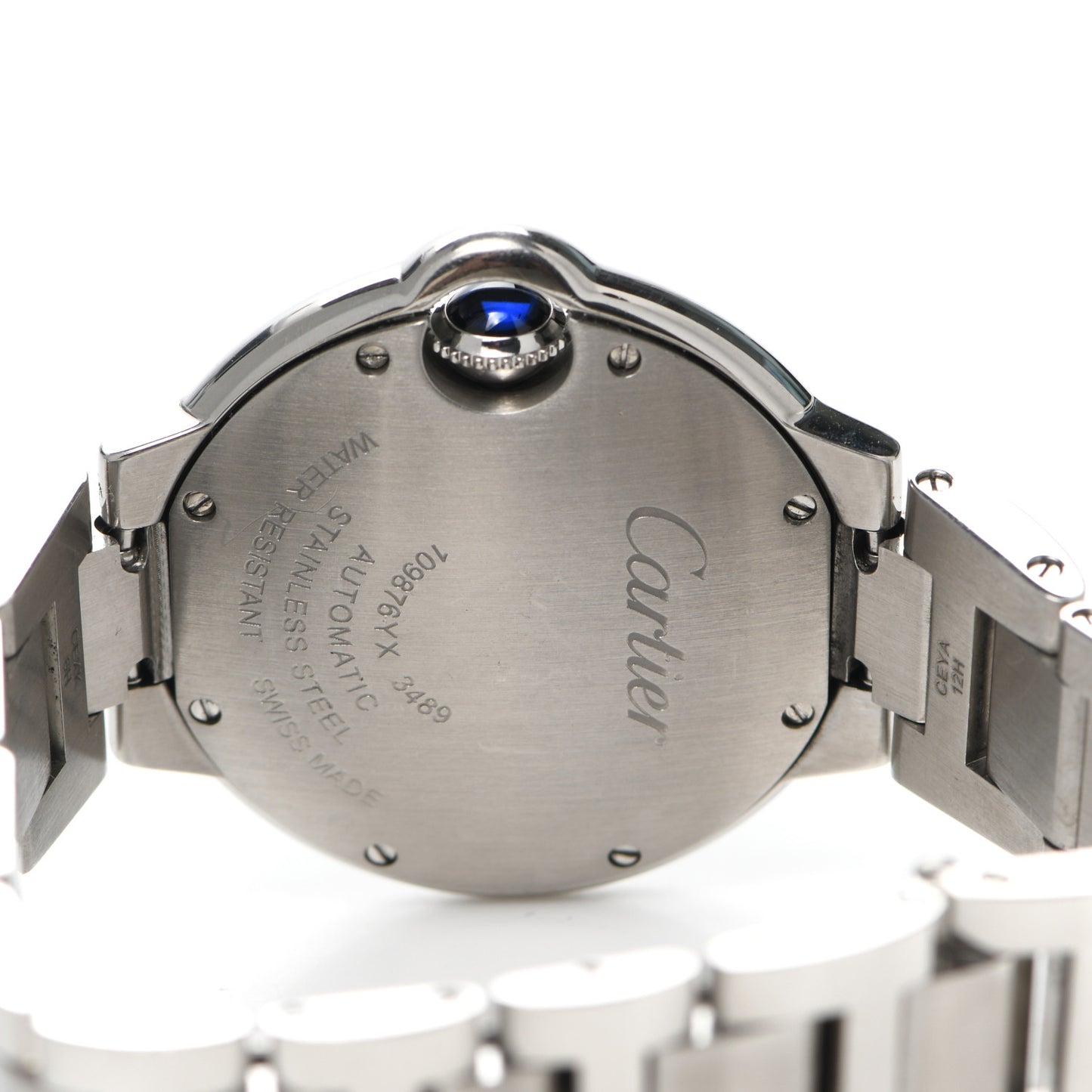 Stainless Steel 33mm Ballon Bleu De Cartier Automatic Watch