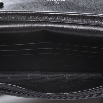 Chanel Leather Wallet On Chain WOC Black 6 of 8
