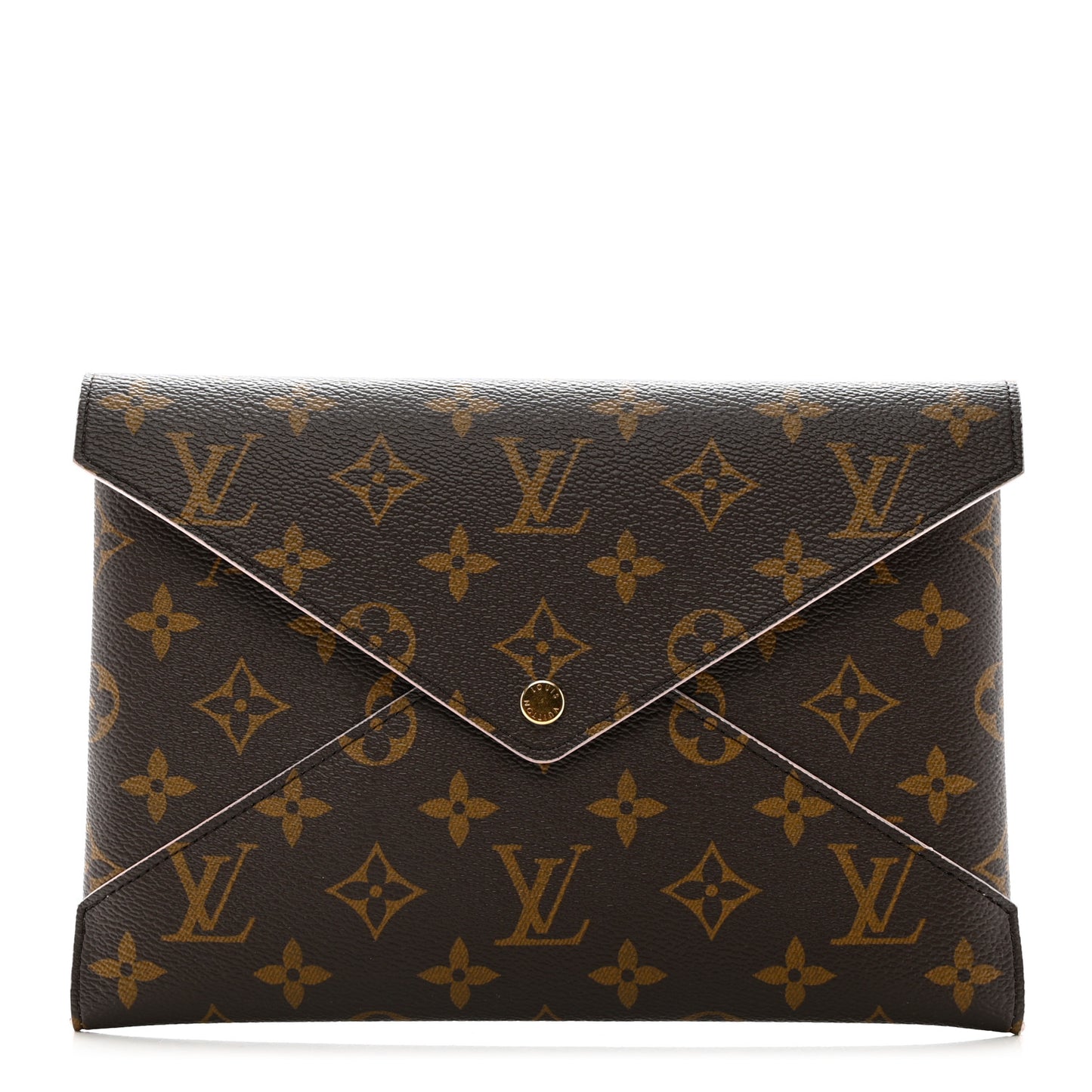 Monogram Large Kirigami Pochette Insert Rose Ballerine