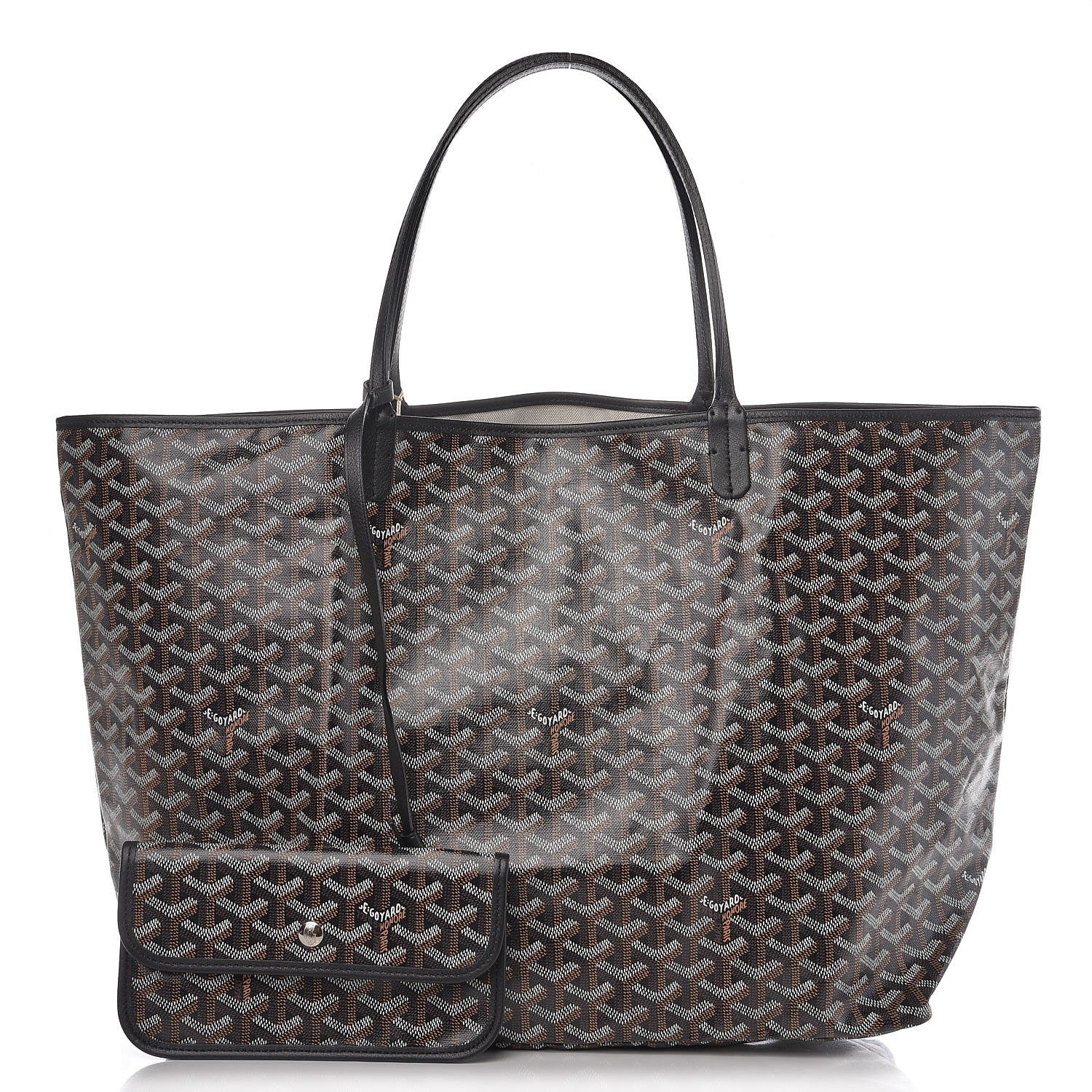 Goyard Goyardine Saint Louis GM Black 1 of 9