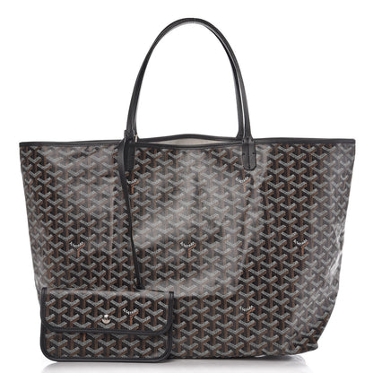 Goyard Goyardine Saint Louis GM Black 1 of 9