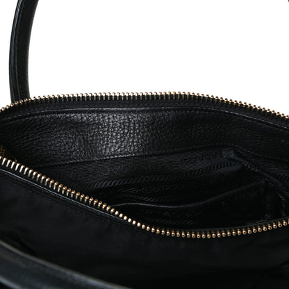 Prada Tessuto Nylon Cervo Shoulder Bag Black 18 of 18